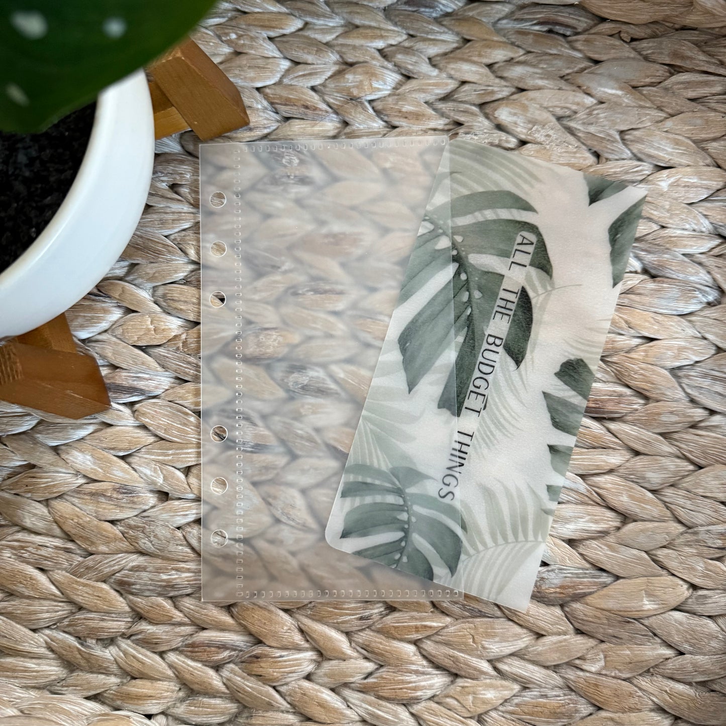 Monstera A6 Cash Envelopes