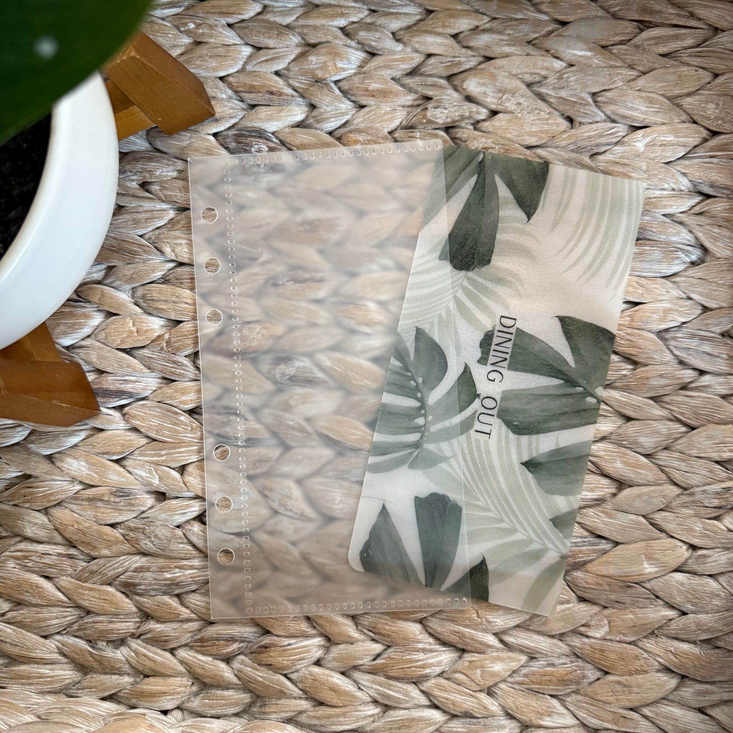 Monstera A6 Cash Envelopes