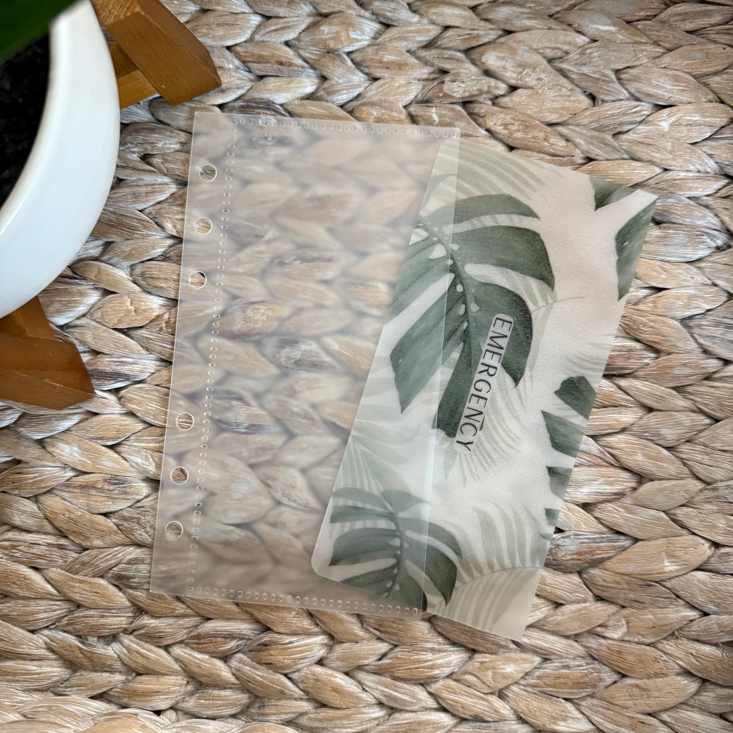 Monstera A6 Cash Envelopes