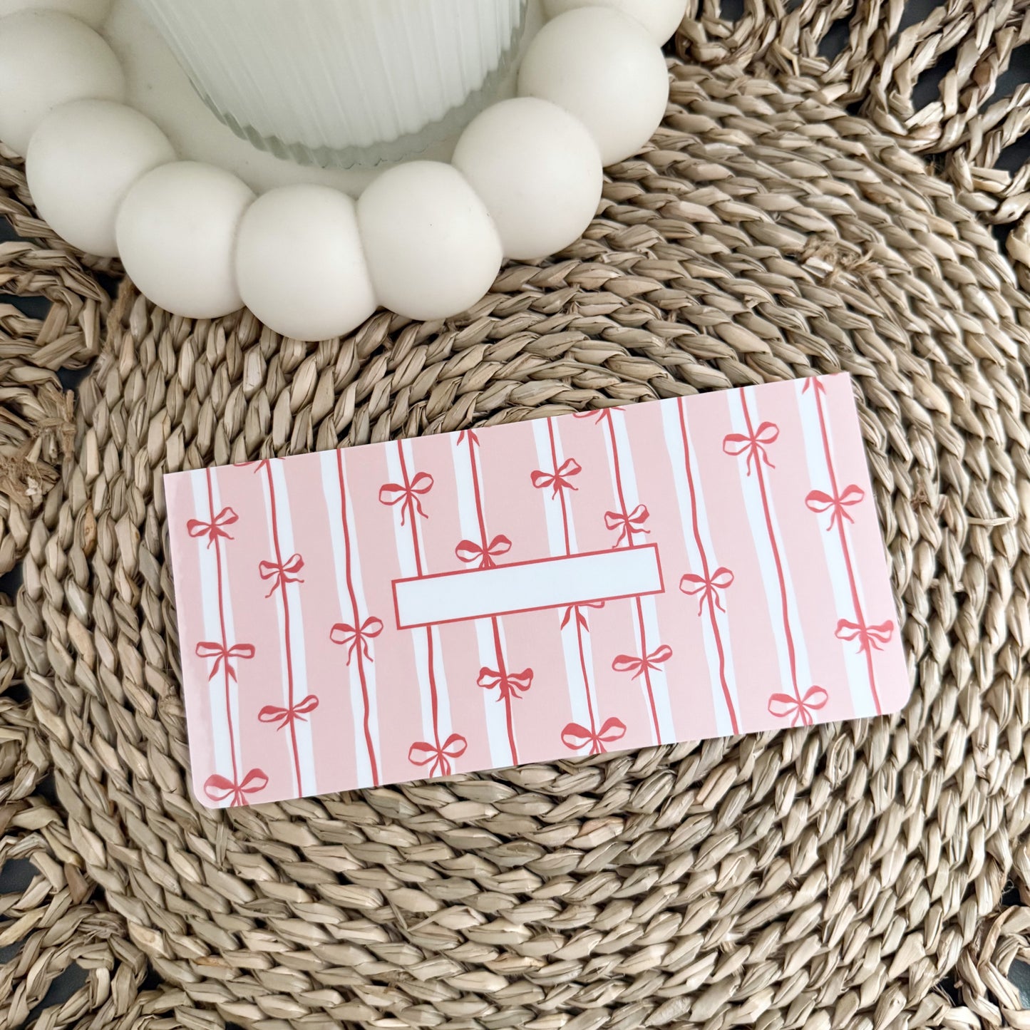 Holiday Laminated Insert Card