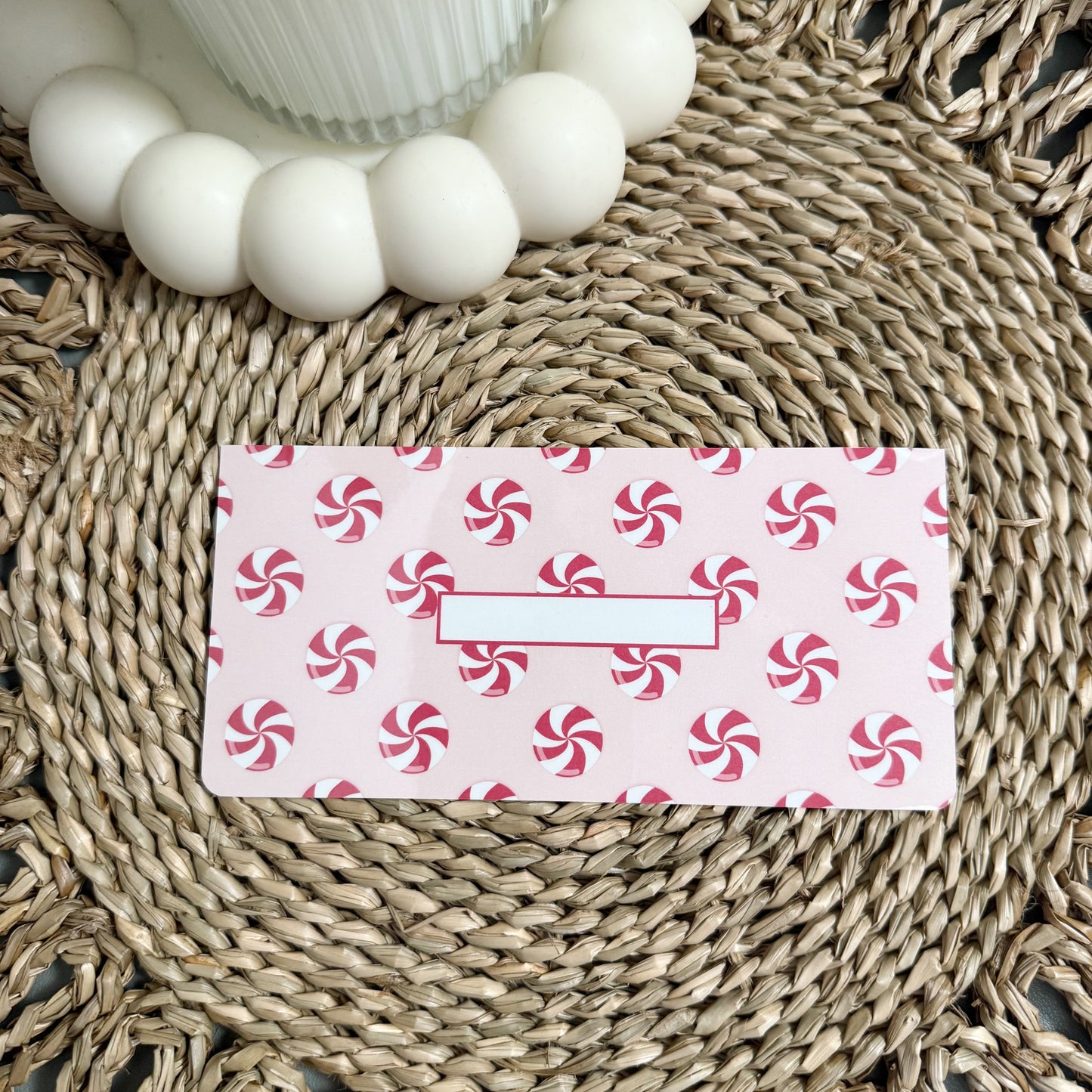 Holiday Laminated Insert Card