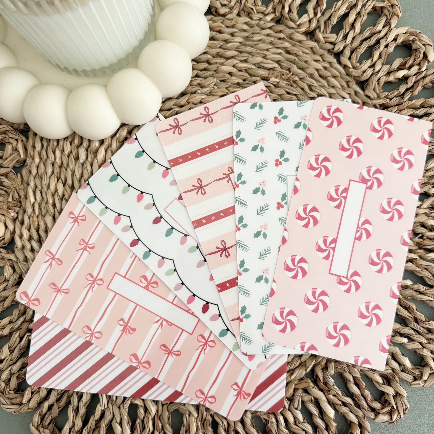 Holiday Laminated Insert Card